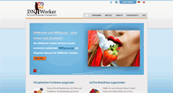 Desktop Screenshot of dnworker.com